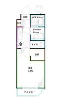 東京都杉並区阿佐谷南3(マンション)の賃貸物件の間取り