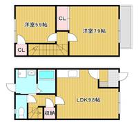 物件の間取り画像