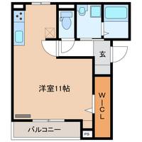 岐阜県岐阜市白山町2(アパート)の賃貸物件の間取り