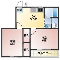 カルチャーコーポの間取り