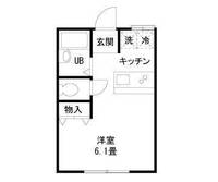 神奈川県川崎市幸区塚越3(アパート)の賃貸物件の間取り
