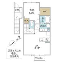 物件の間取り画像