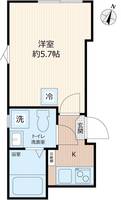 東京都足立区中川3(アパート)の賃貸物件の間取り