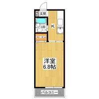 茨城県つくば市要(アパート)の賃貸物件の間取り