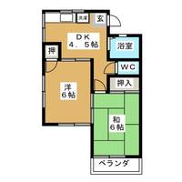 コーポ岡村の間取り