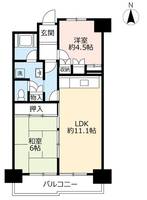 物件の間取り画像