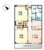 グランコリーヌの間取り