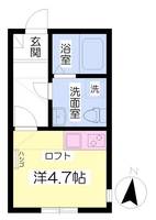 Beams蒔田 チェリーハイムの間取り