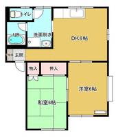 スピリットA棟の間取り