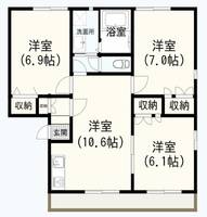 物件の間取り画像