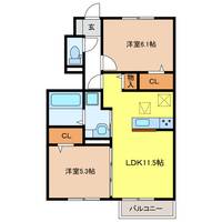 物件の間取り画像