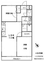 物件の間取り画像