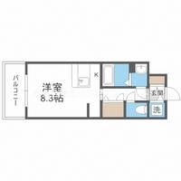 エスリード梅田西第5の間取り