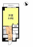東京都文京区大塚3(マンション)の賃貸物件の間取り
