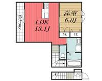 Blessed Courtの間取り