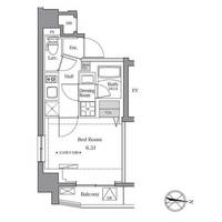 東京都品川区東品川3(マンション)の賃貸物件の間取り