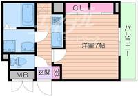 シャルマン緑橋の間取り