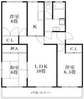 物件の間取り画像