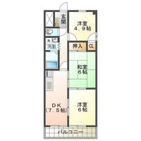 エクセル中川原の間取り
