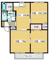 物件の間取り画像