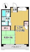 物件の間取り画像