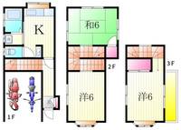 千葉県流山市向小金3(一戸建)の賃貸物件の間取り