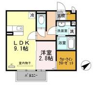 サンライズ中地の間取り