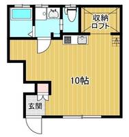 静岡県浜松市中央区東伊場1(アパート)の賃貸物件の間取り