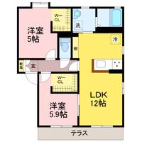 物件の間取り画像