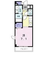 神奈川県横浜市旭区二俣川1(マンション)の賃貸物件の間取り