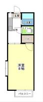 茨城県ひたちなか市大字田彦(アパート)の賃貸物件の間取り