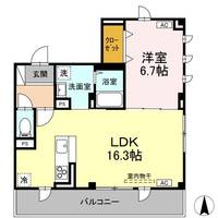 物件の間取り画像