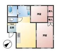 東京都八王子市散田町1(アパート)の賃貸物件の間取り