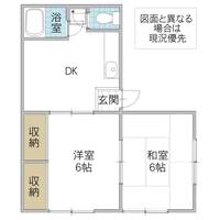 セキネコーポ B棟の間取り