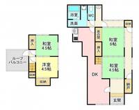 福岡県北九州市八幡東区宮の町2(一戸建)の賃貸物件の間取り