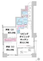 ステラメゾン三軒茶屋の間取り