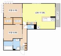 物件の間取り画像