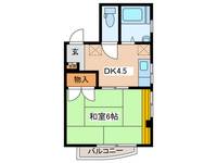 メゾン・ヒルタの間取り