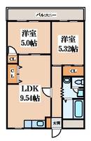 物件の間取り画像