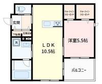 埼玉県さいたま市南区文蔵1(マンション)の賃貸物件の間取り