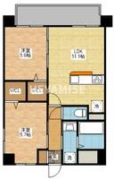 物件の間取り画像