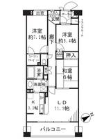 物件の間取り画像