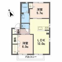 物件の間取り画像