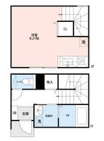 袋町レジデンスの間取り