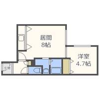 パームヒル南郷Iの間取り
