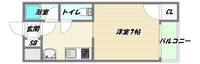 大阪府大阪市東淀川区下新庄1(マンション)の賃貸物件の間取り