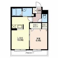 メゾン・ド・レーヴAの間取り