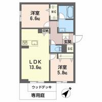 シャーメゾンアグストの間取り