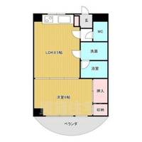 愛知県名古屋市中村区烏森町7(マンション)の賃貸物件の間取り