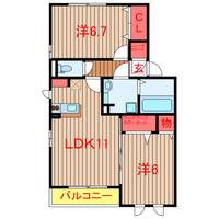 物件の間取り画像